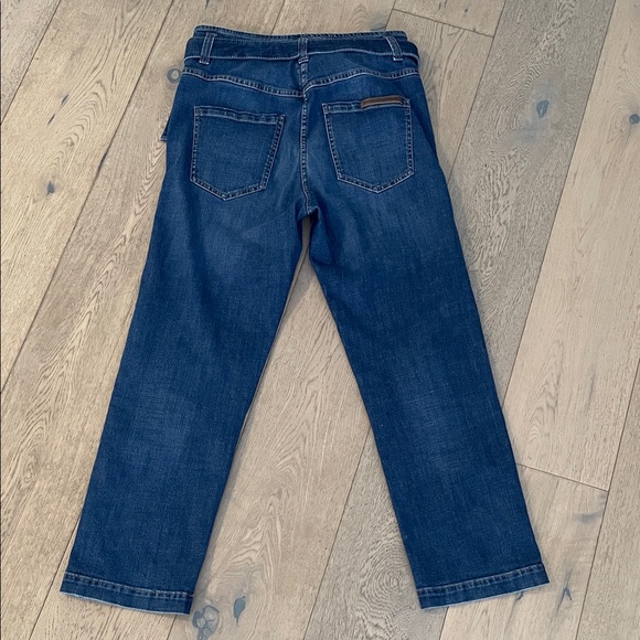 Brunello Cucinelli | Offbeat Belted Jean - Picture 6 of 8